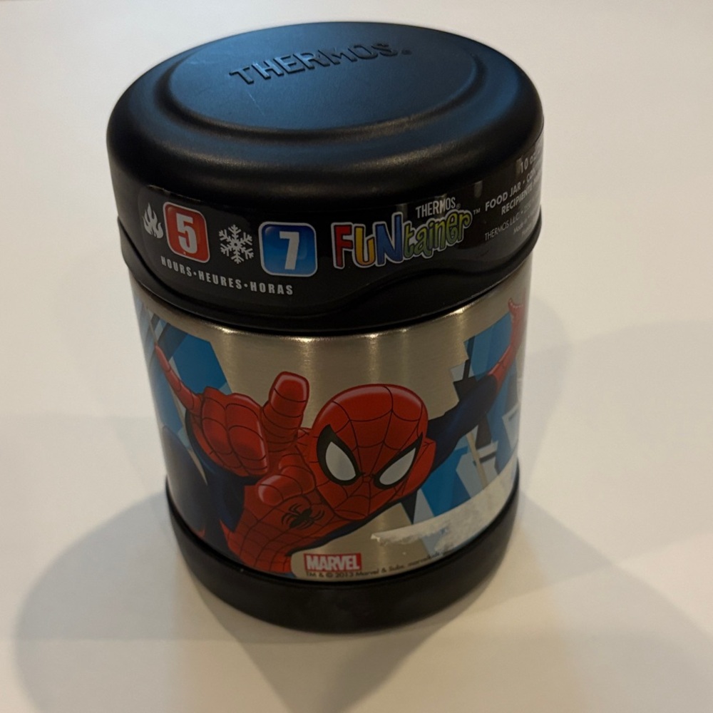 Thermos Marvel Spider-Man Food Jar with Black Lid